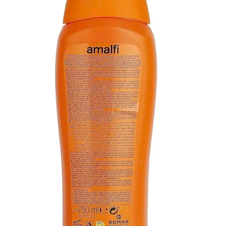 Amalfi Haircare Keratin Shampoo for Damaged Hair - 750ml - Conditioner