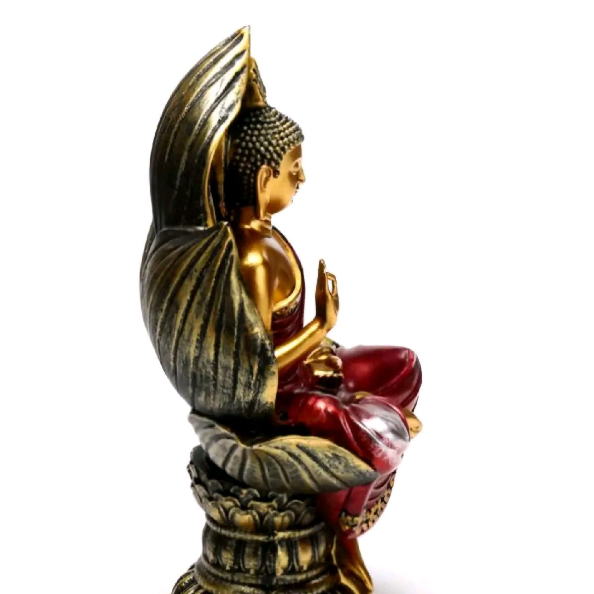 Thai Buddha Seated Lotus Figurine