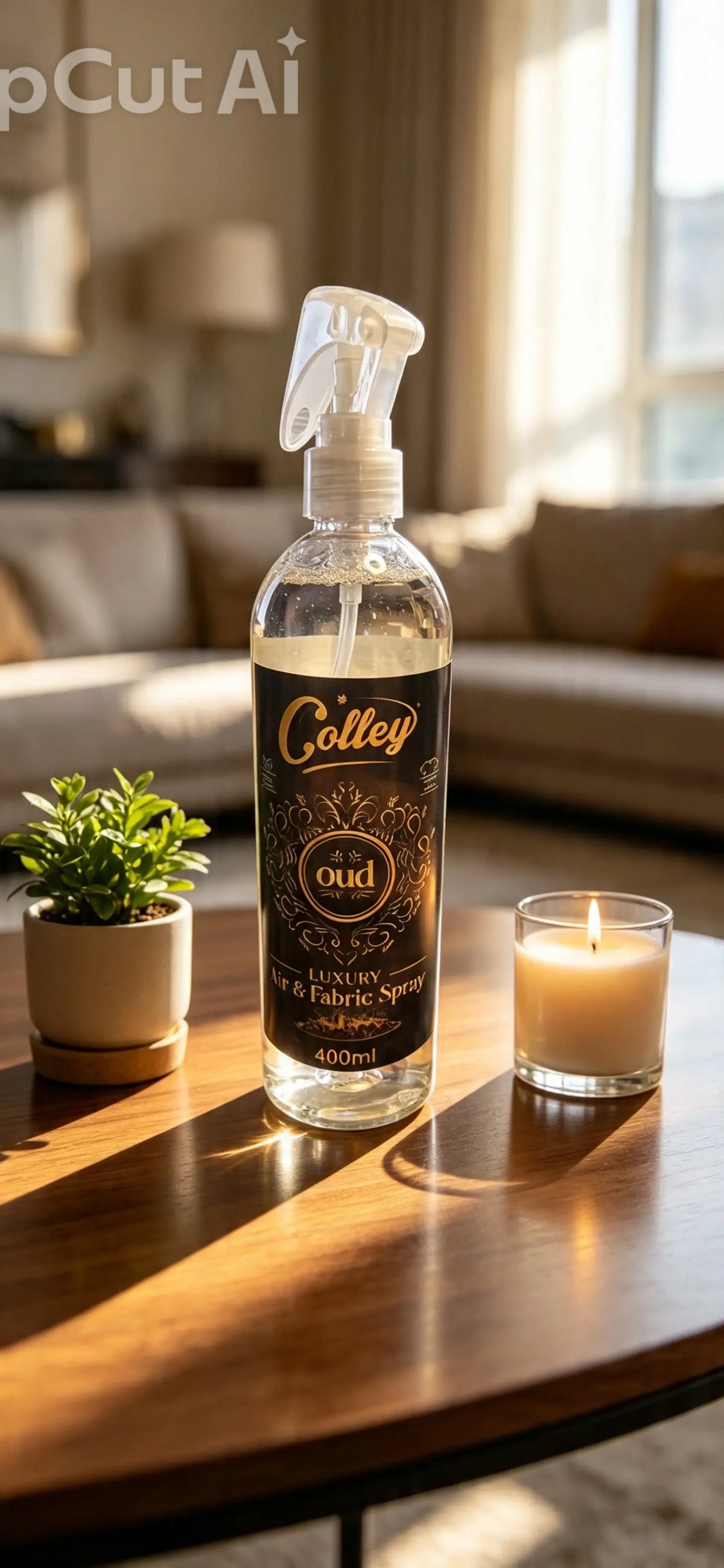 Colley Luxury Air & Fabric Spray in the Oud scent