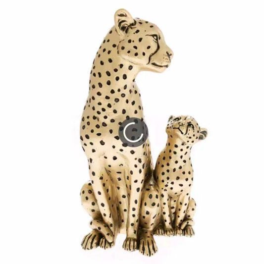 Cheetah Figurine Home Decor