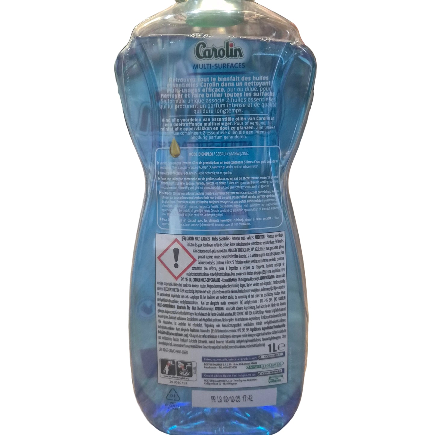CAROLIN Multi-Surface Household Cleaner with Jasmine and Eucalyptus Essential Oils