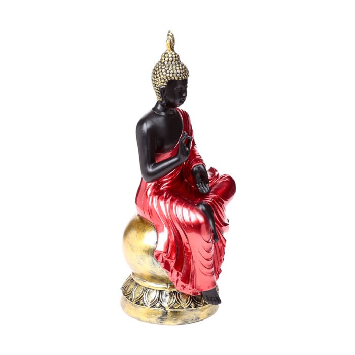 Red, Black & Gold Thai Buddha Enlightenment