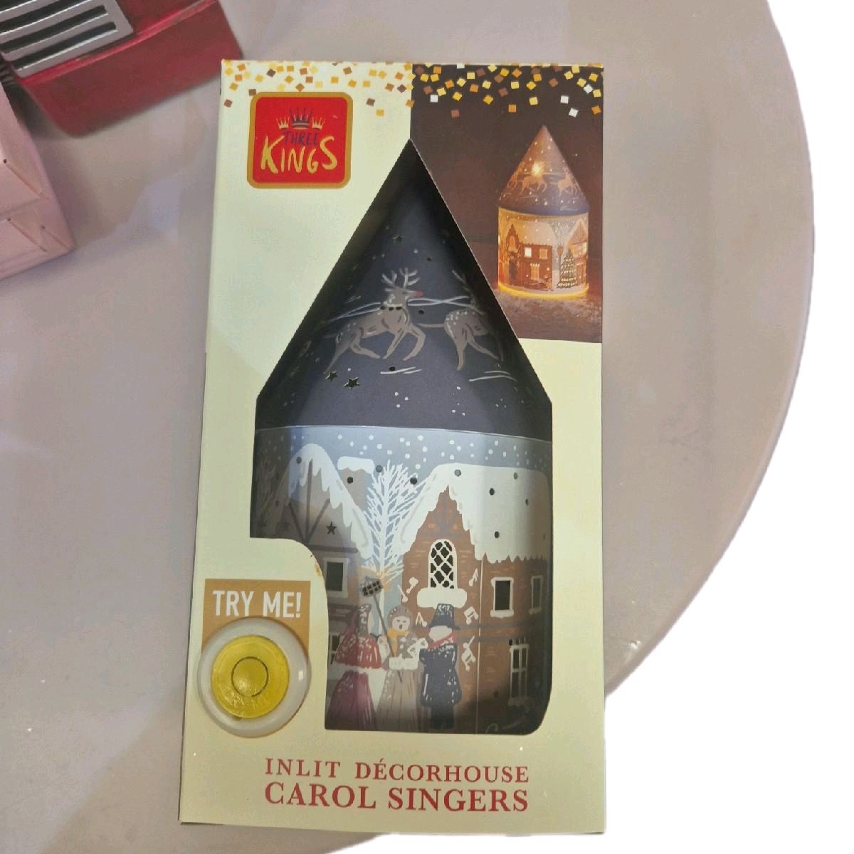 Christmas carol singers decorative light Decoration