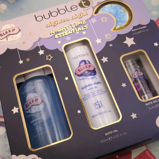 Bubble T Nightea night essentials gift set