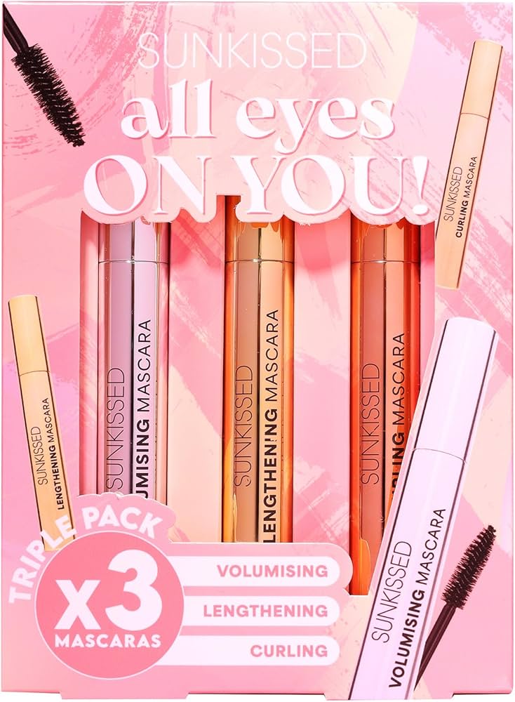 Sunkissed All Eyes on You Mascara 3 Piece set