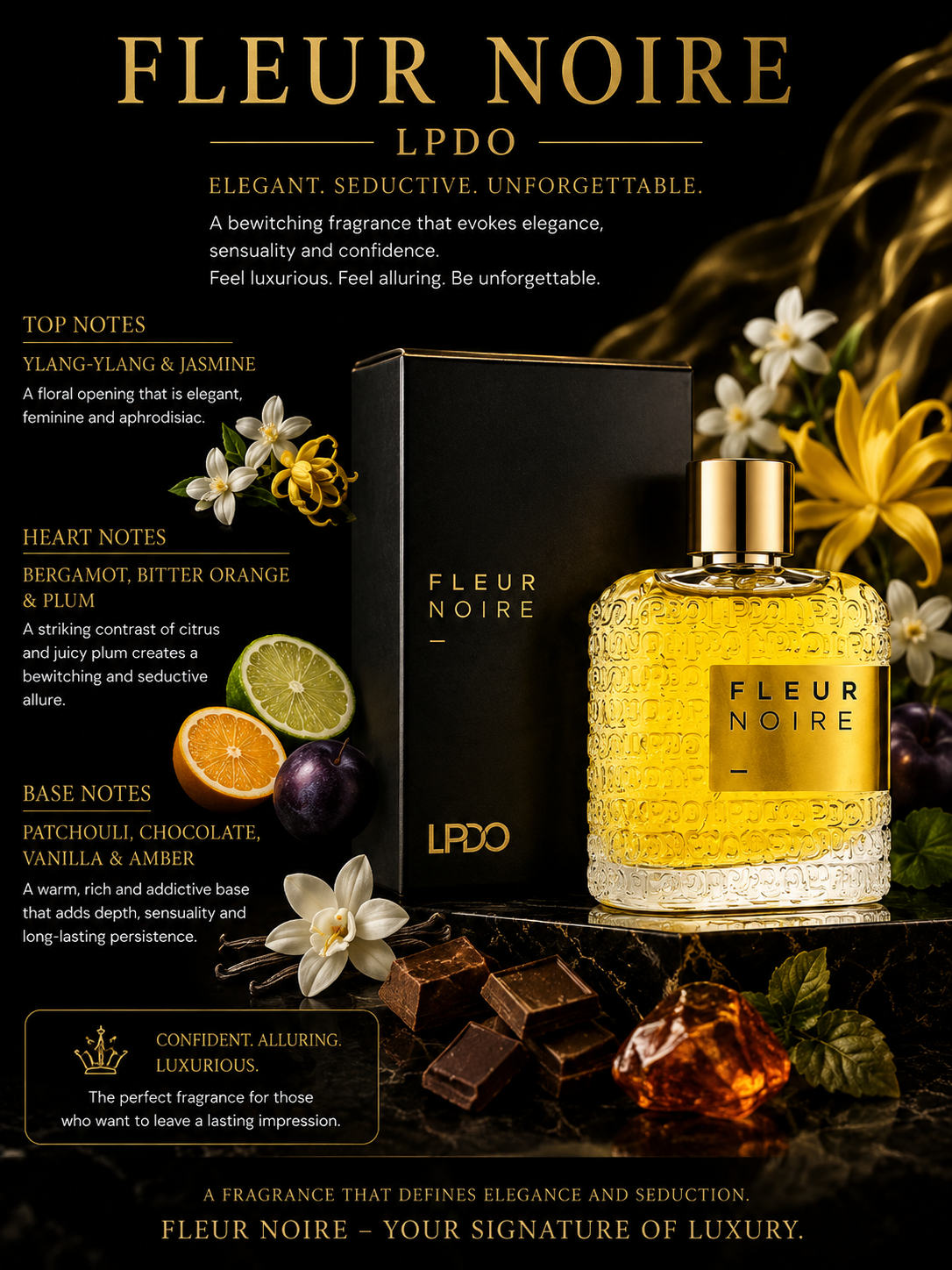Fleur Noir Eau de Parfum 100ml