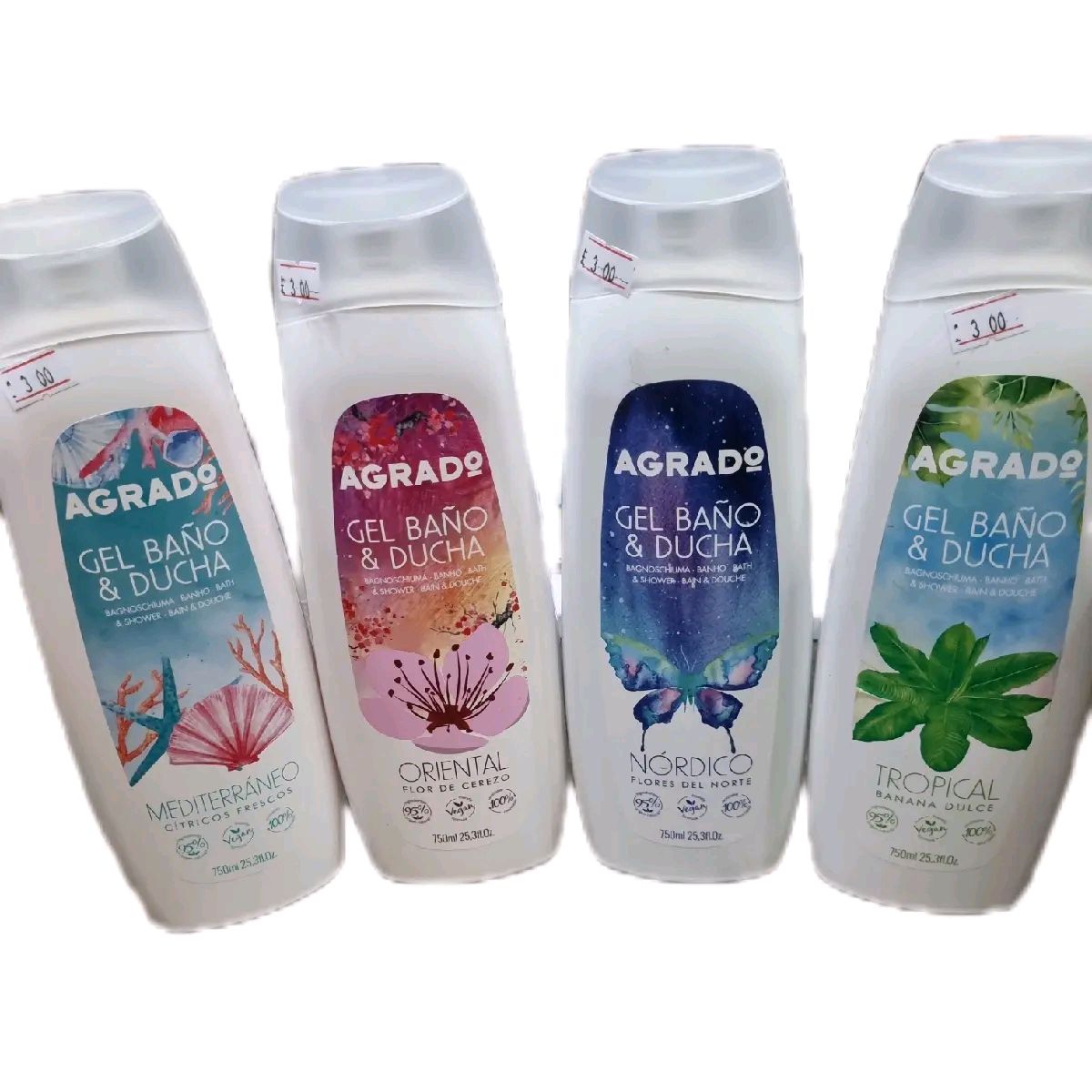 Agrado Bath & Shower gel 750ml