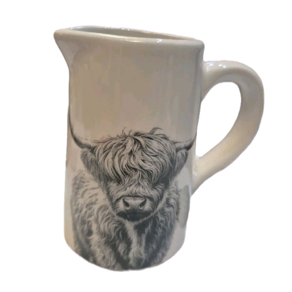 Highland cow jug