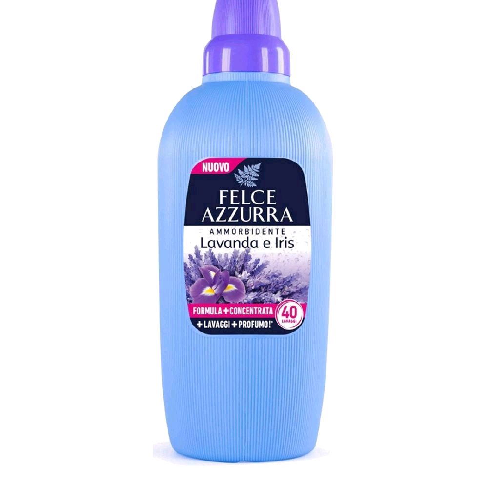 Felce Azzurra Fabric Softener 2 Litre - 40 Washes Formula Concentrated for Deep Cleaning & Freshness