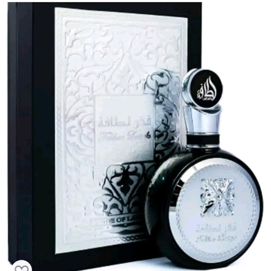 Pride of lattafa silver men's fragrance 100ml