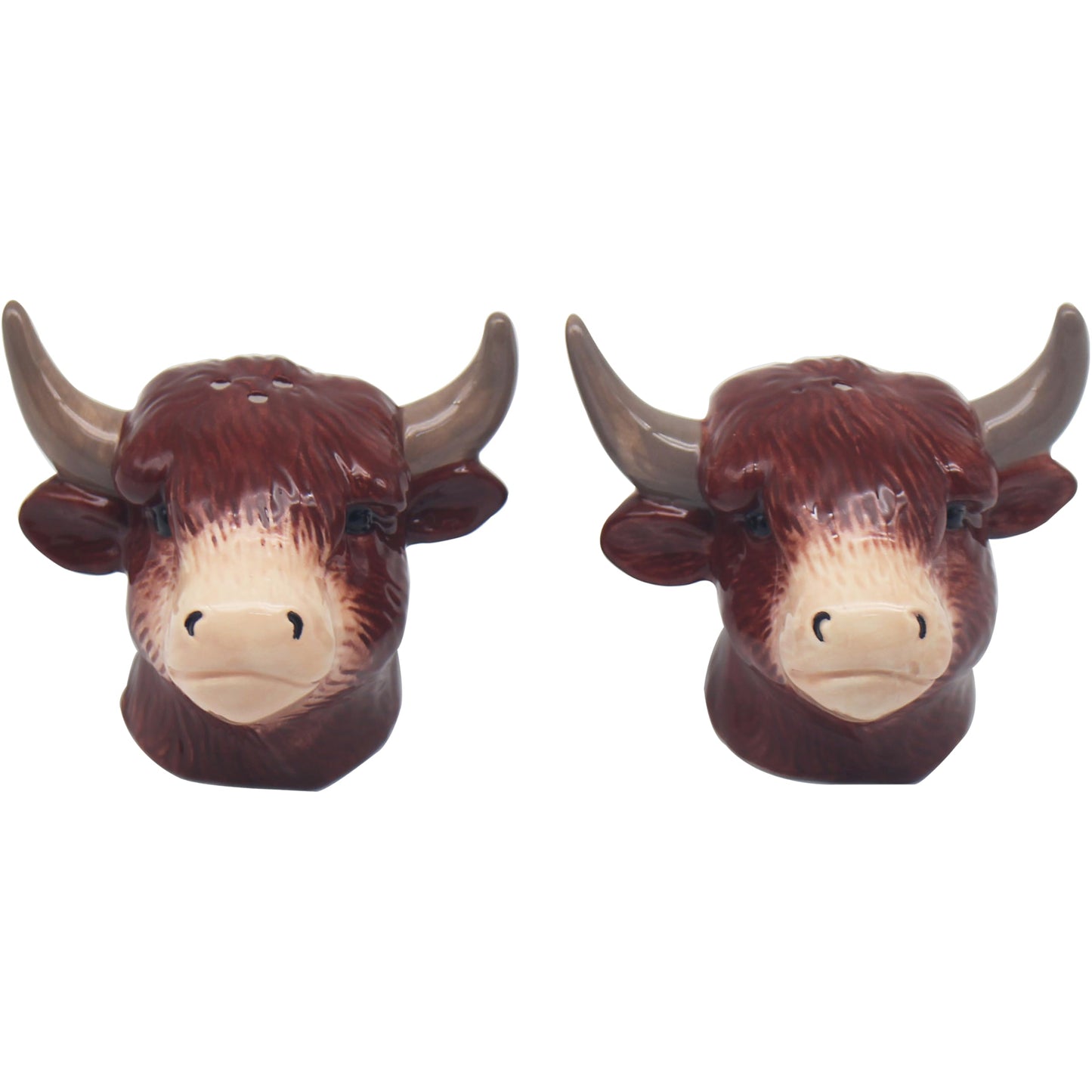 Highland Cow Salt & Pepper Shakers