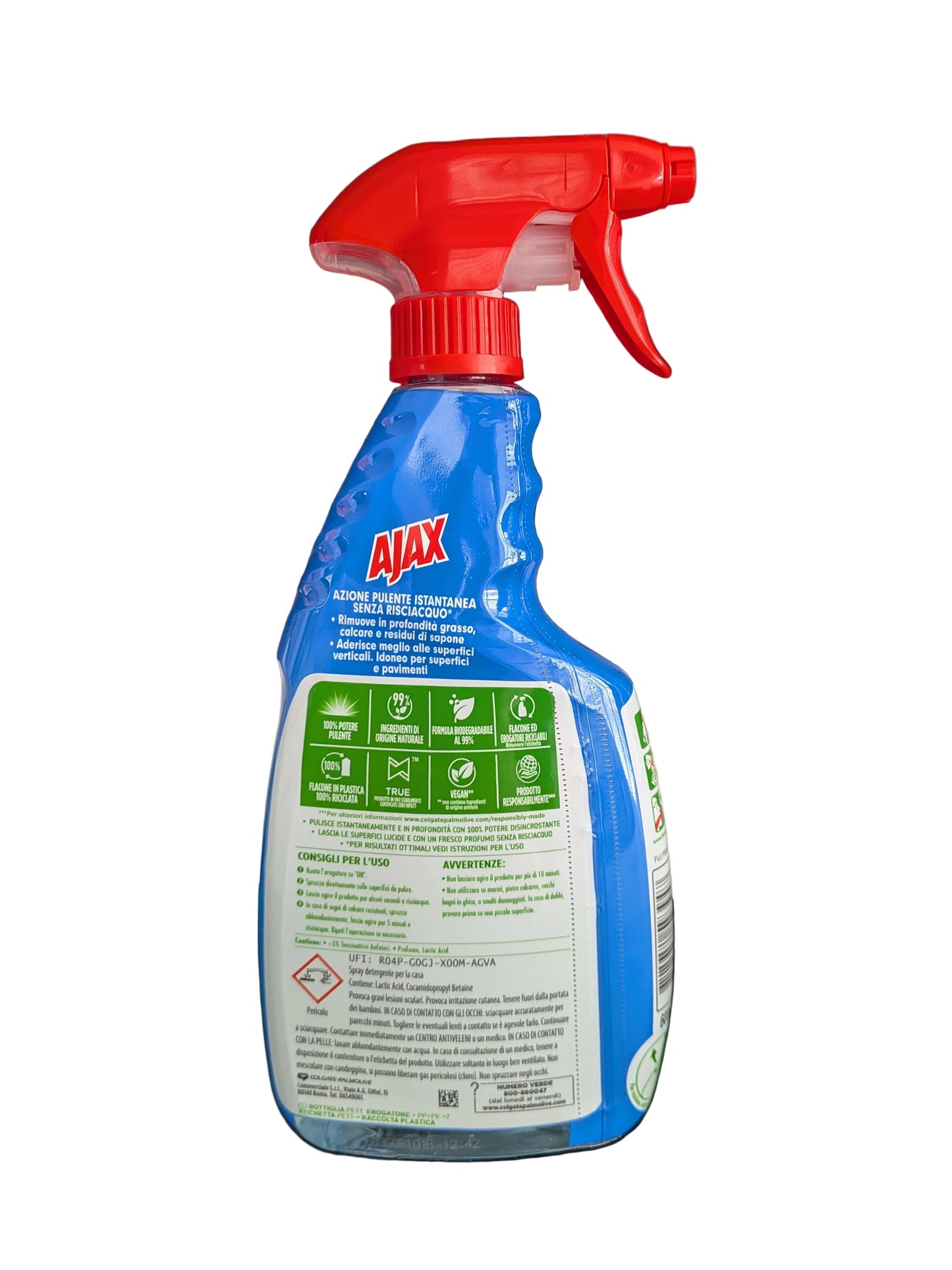 Ajax Bagno Splendente bathroom cleaning spray 600ml