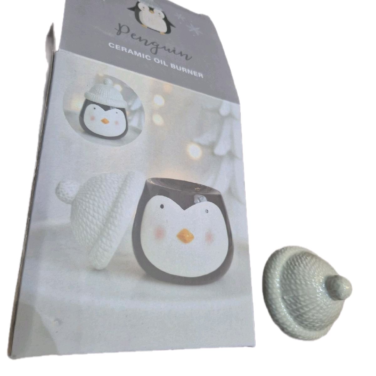 Penguin Oil Burner for Home Decor and Ornaments Fragrance