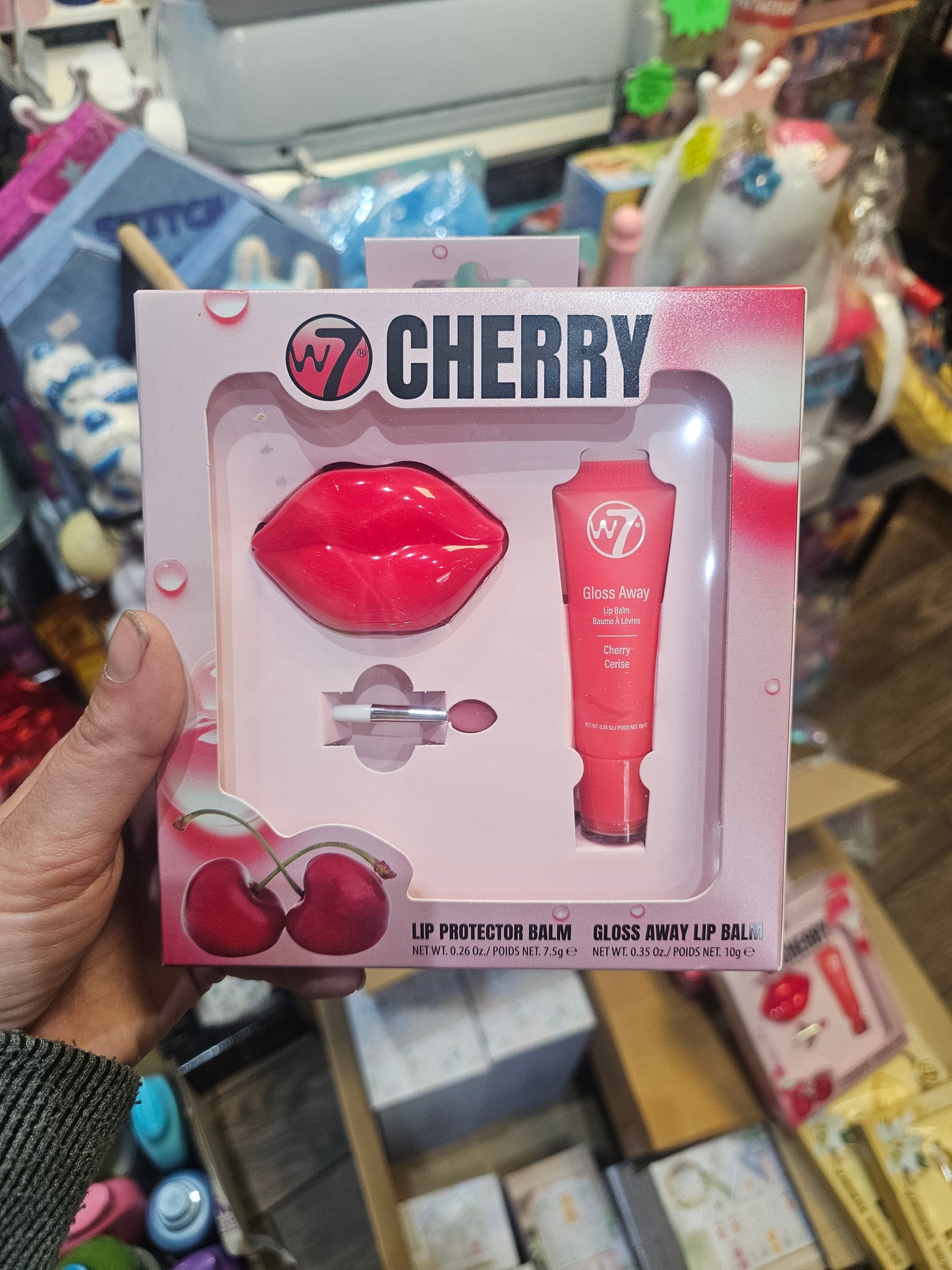W7 Vanilla/Strawberry/Cherry Lip Care Gift Set
