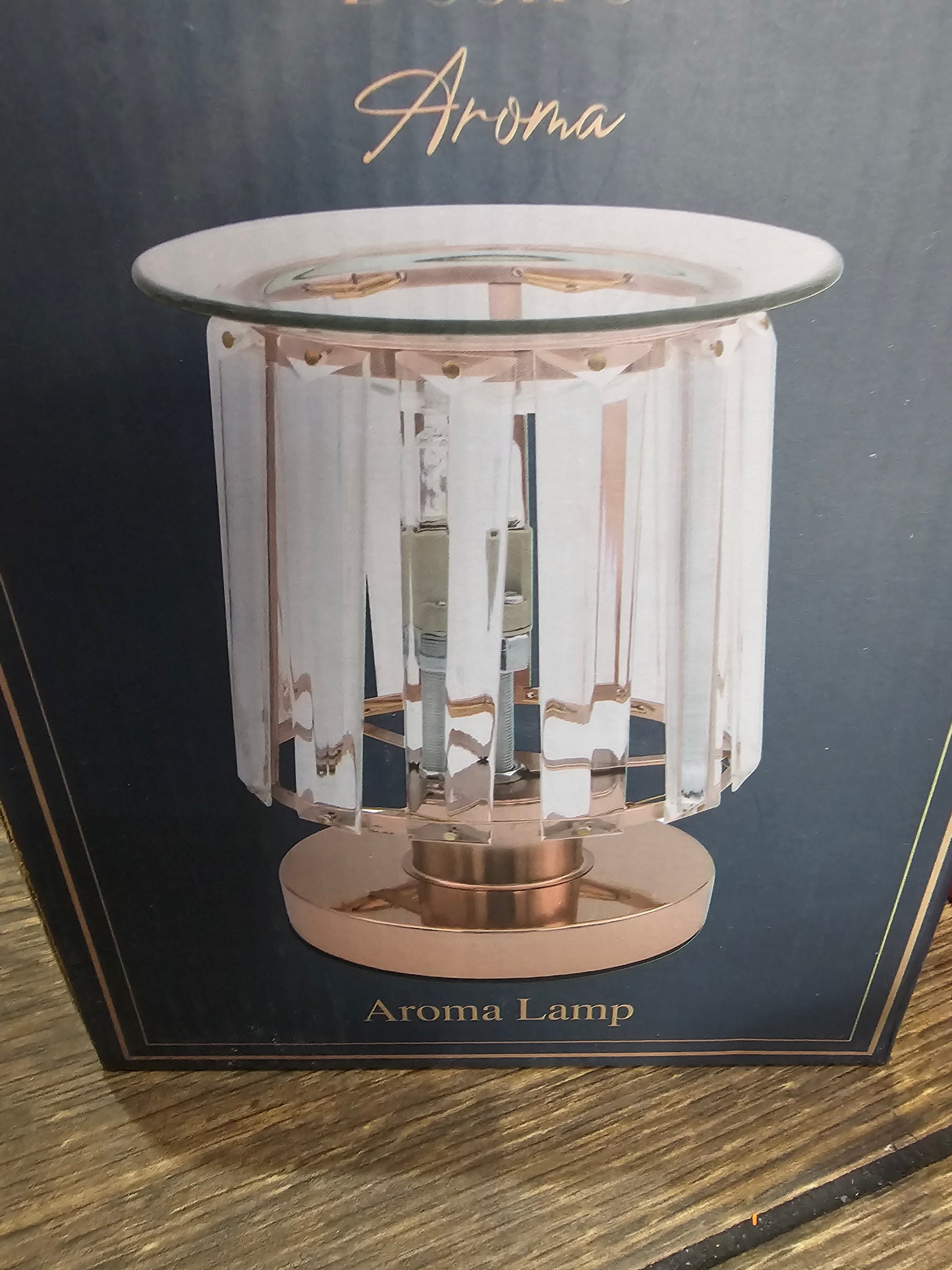 Rose Gold Glass Electric Wax Melt Warmer