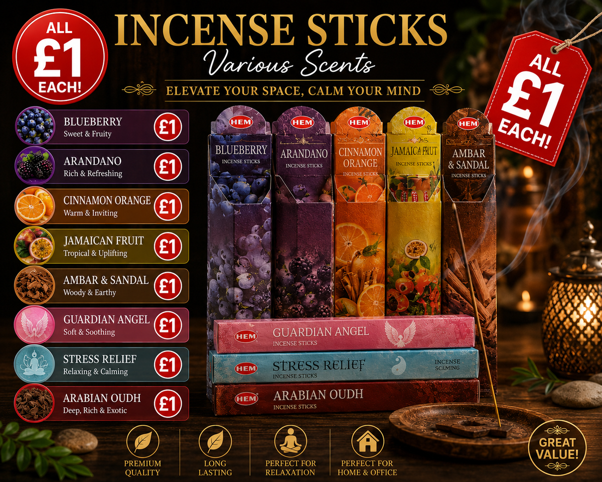 Incense Sticks - various scents