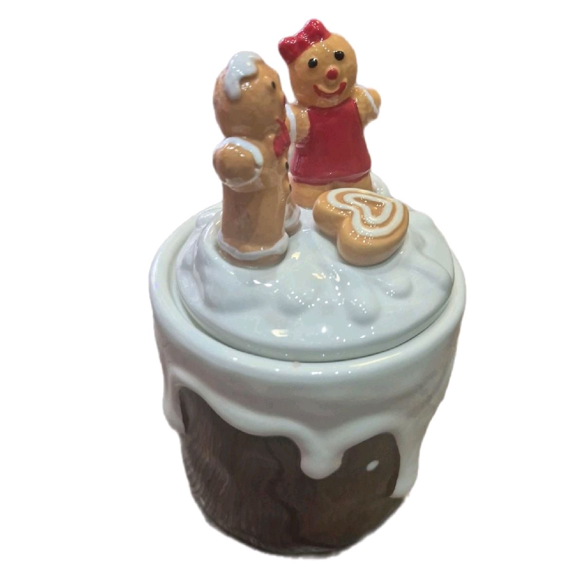 Gingerbread icing cookie jar Ceramic Kitchen