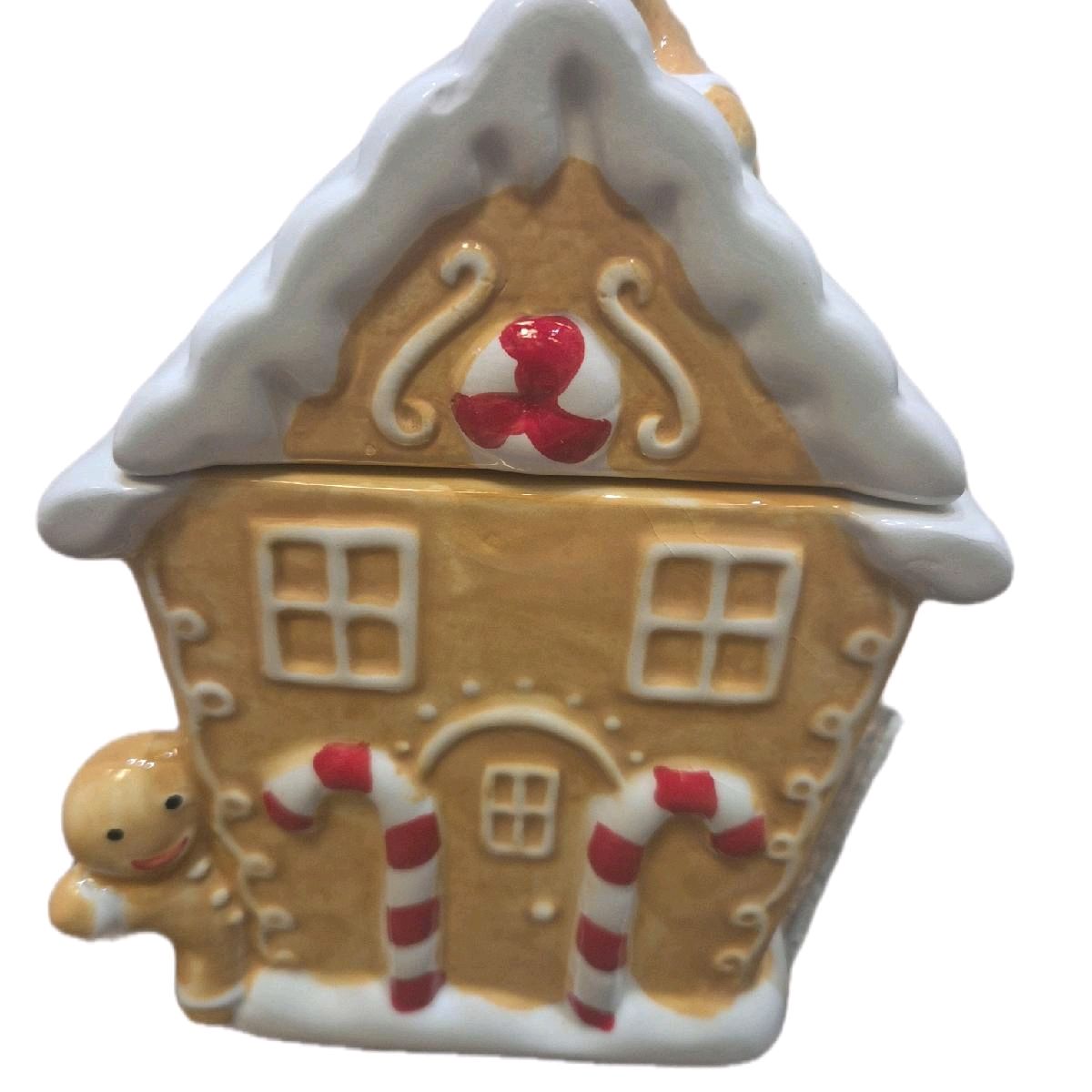 Gingerbread House Christmas Cookie Jar