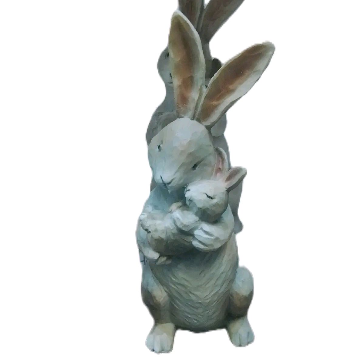 Hatty & Henry Hares Cuddle Statue 17cm
