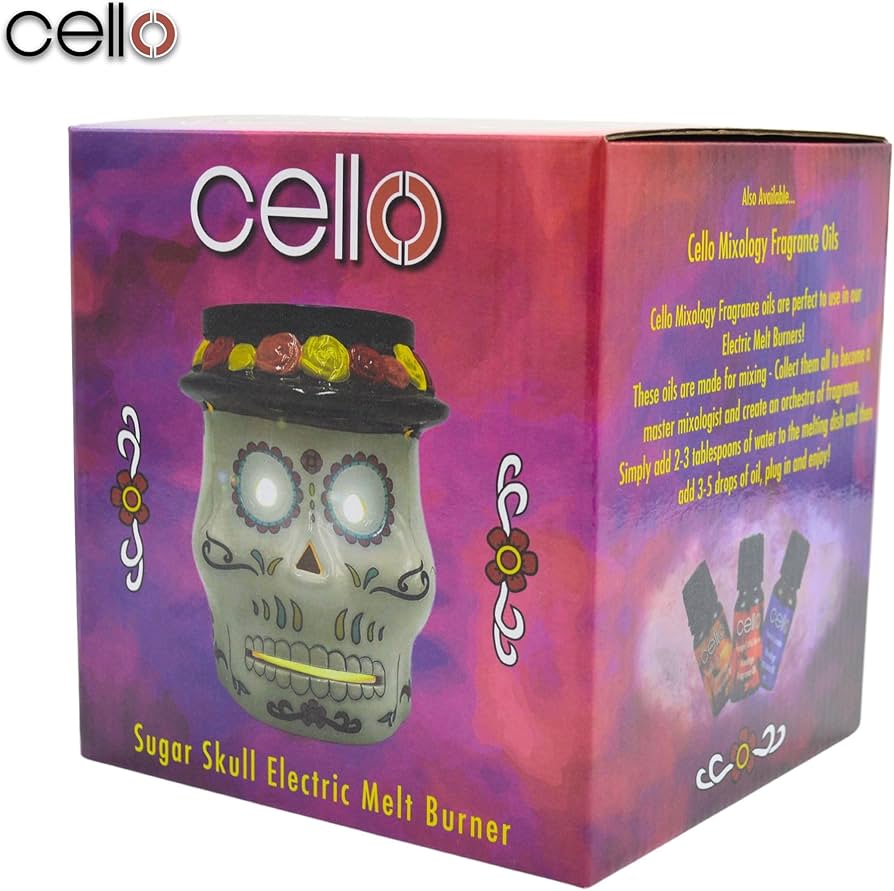 Cello Sugar Skull Electric Melt Burner.