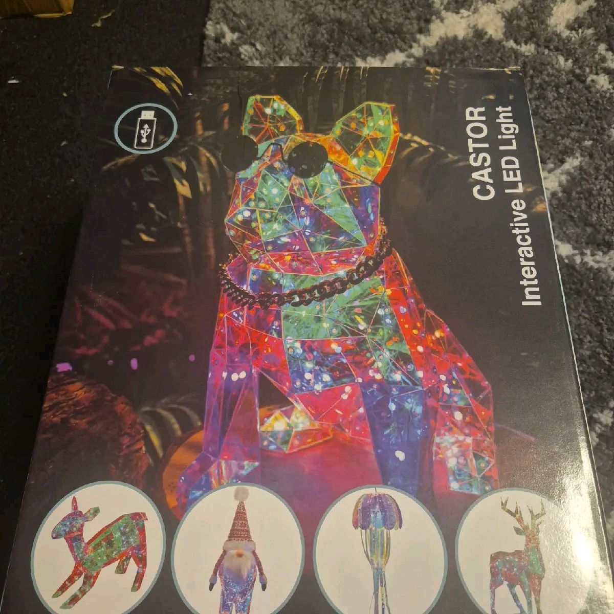 Glitz Buddies - Castor Interactive LED USB Light