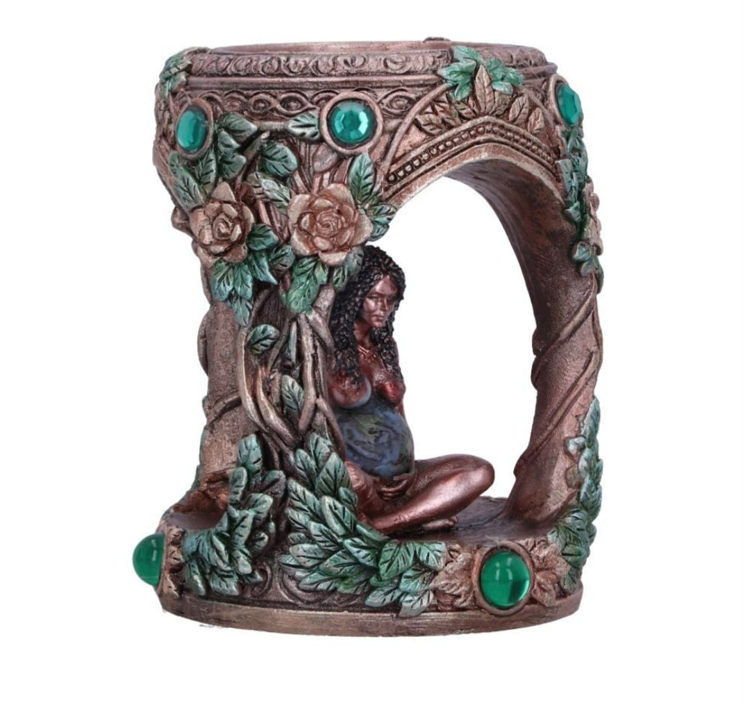 Mother Earth Tea Light 7cm
Bronze Mother Earth Tea Light Holder 7cm