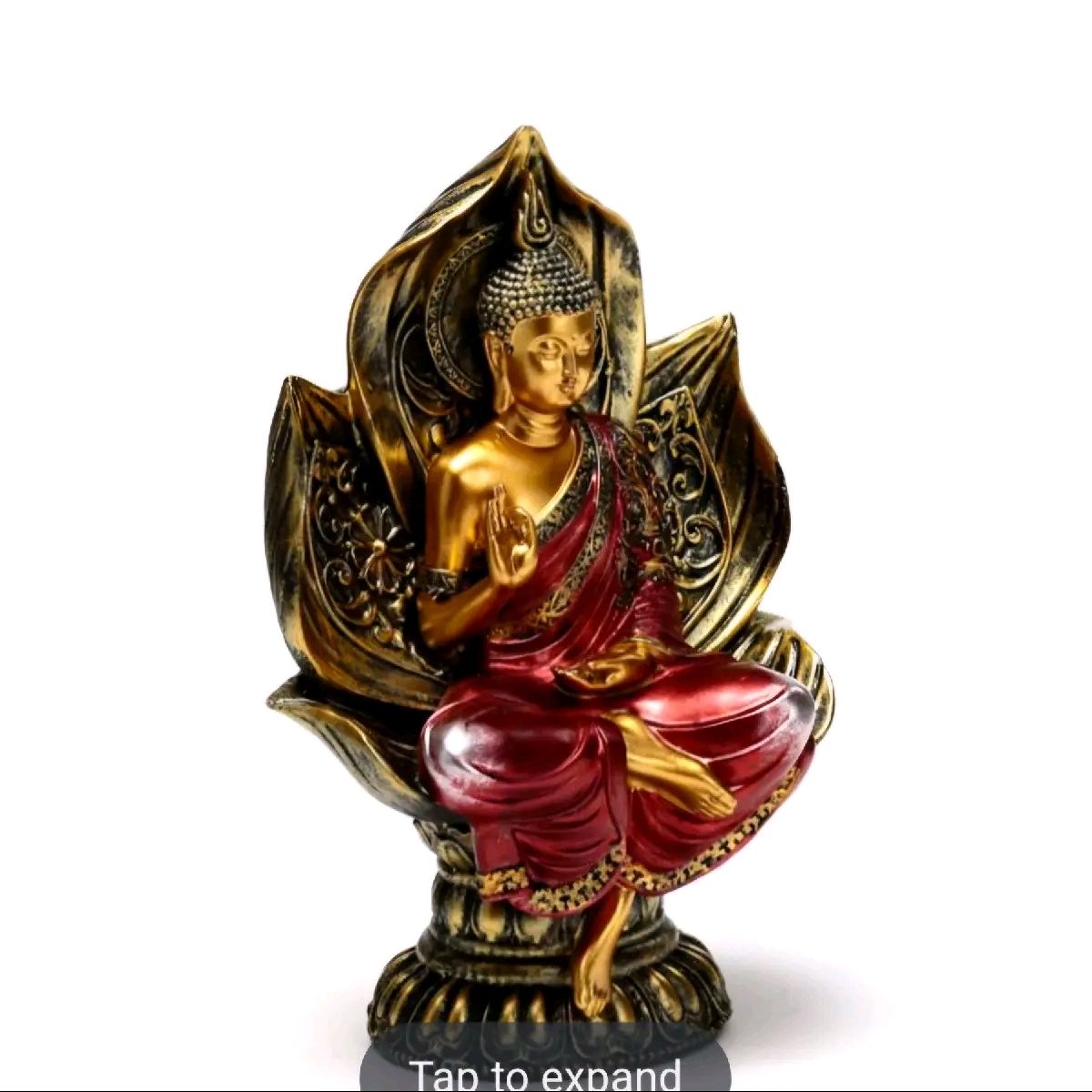 Thai Buddha Seated Lotus Figurine