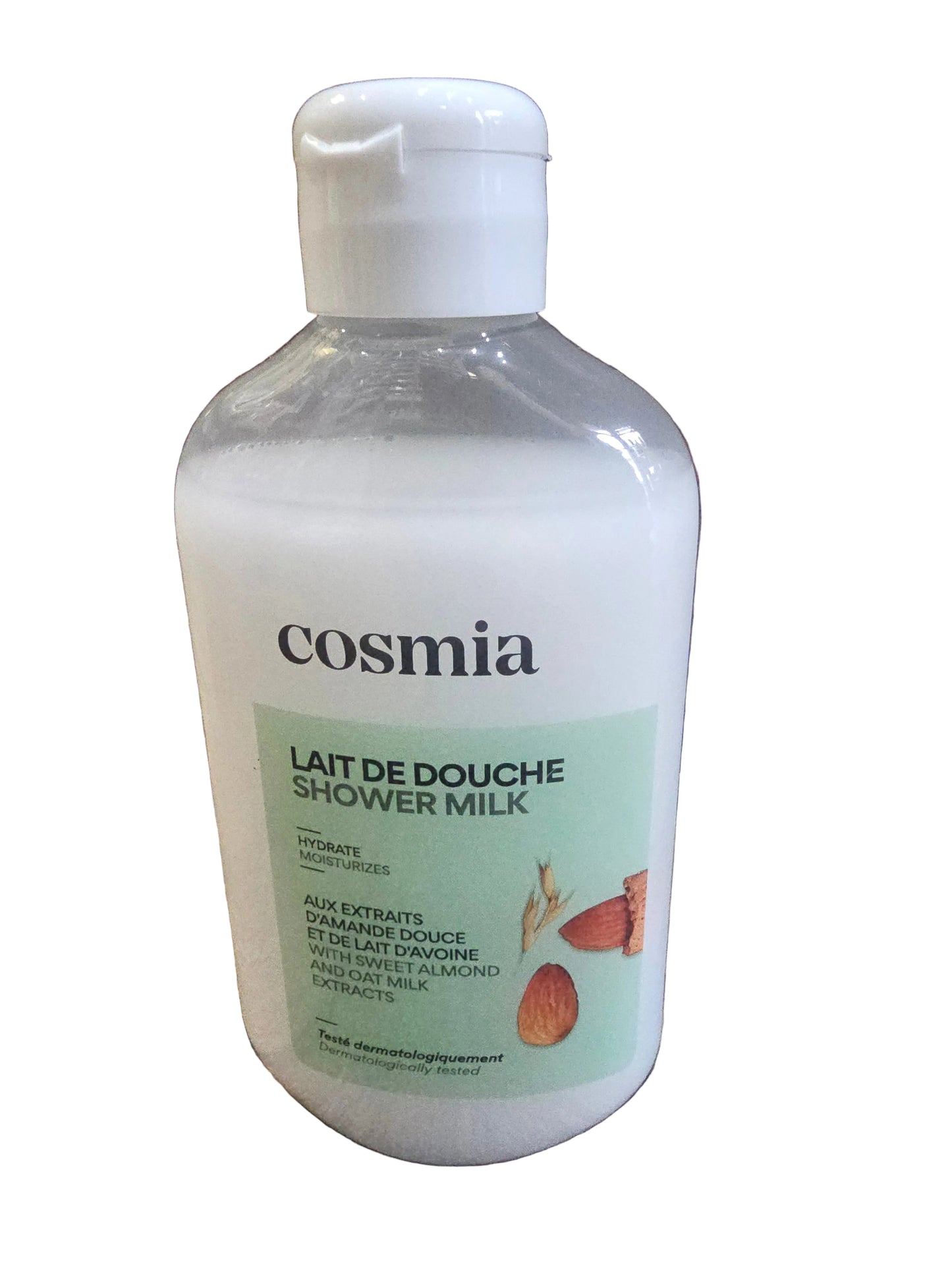 Cosmia shower gels and shower milk,