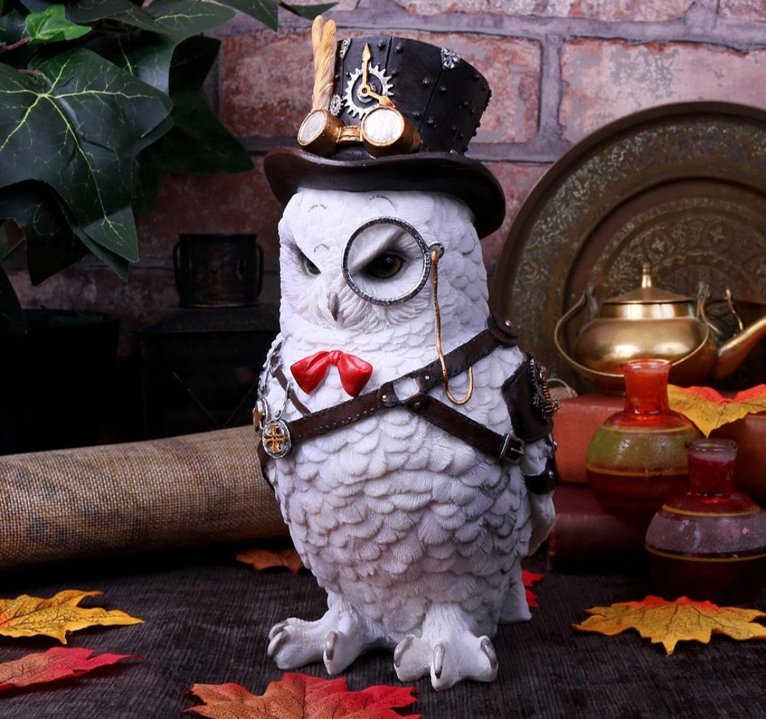 Cogsmiths Owl 23.5cm
Cogsmiths Owl Steampunk Bird Ornament