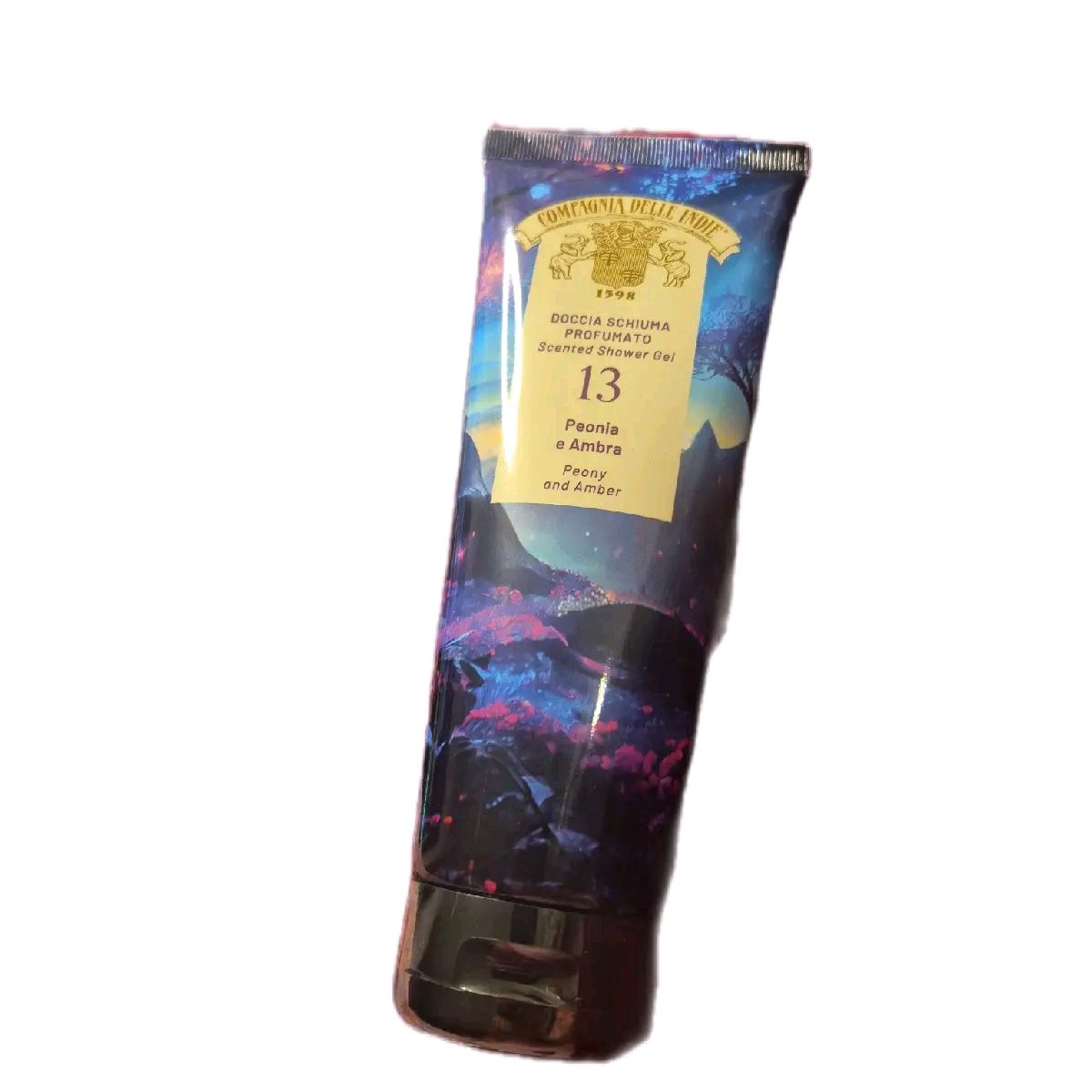 Compagnia Delle Indie Italian Shower Gel in Peony and Amber Fragrance 250ml