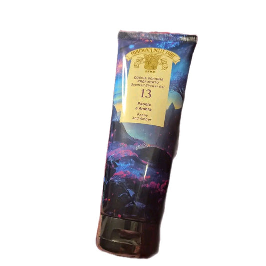 Compagnia Delle Indie Italian Shower Gel in Peony and Amber Fragrance 250ml