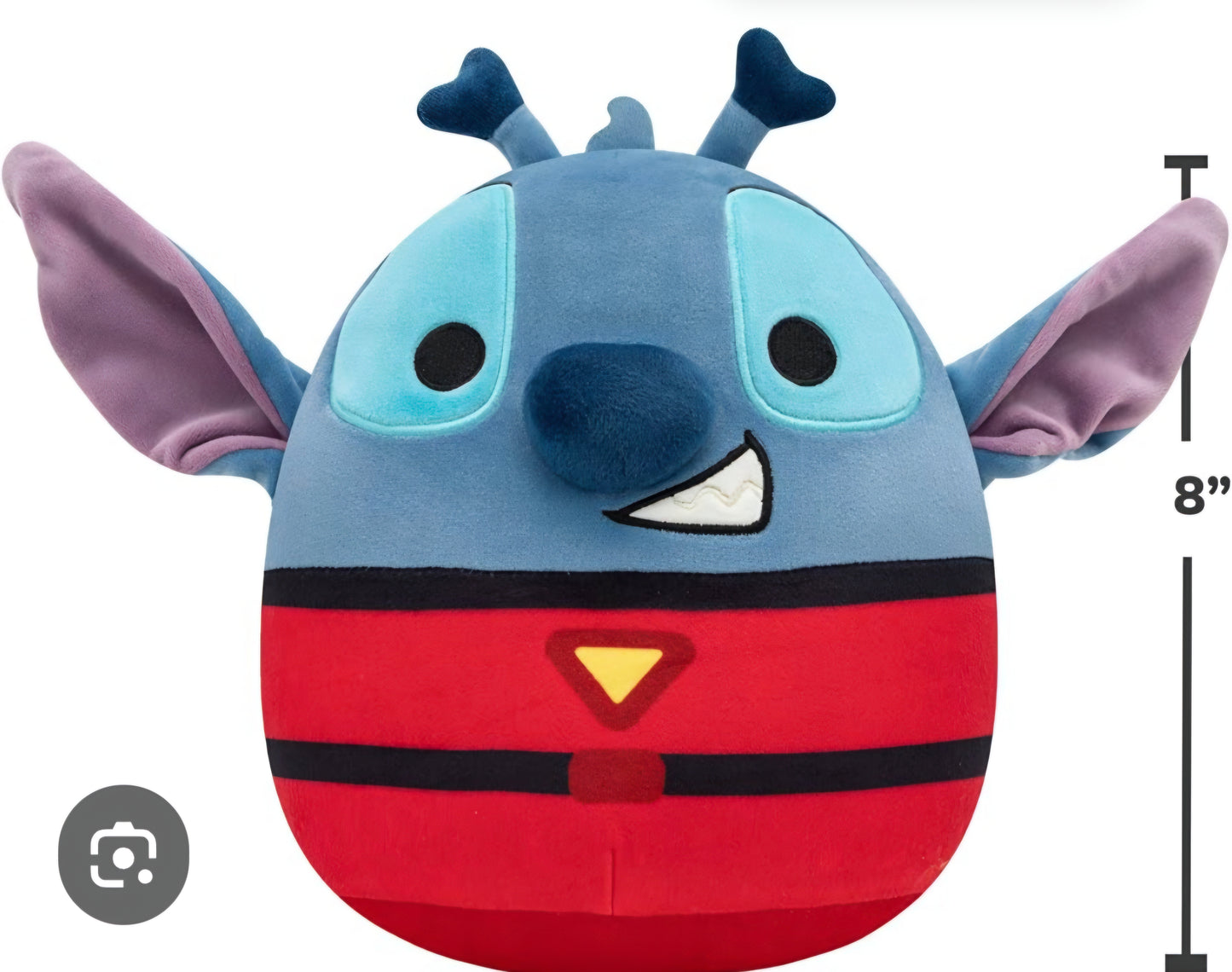 8-inch Disney Squishmallows Stitch Plush