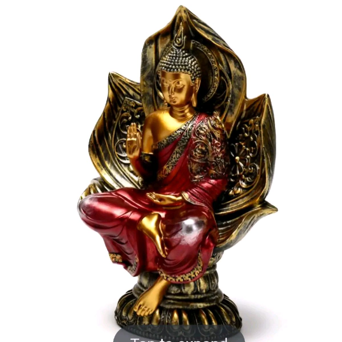 Thai Buddha Seated Lotus Figurine