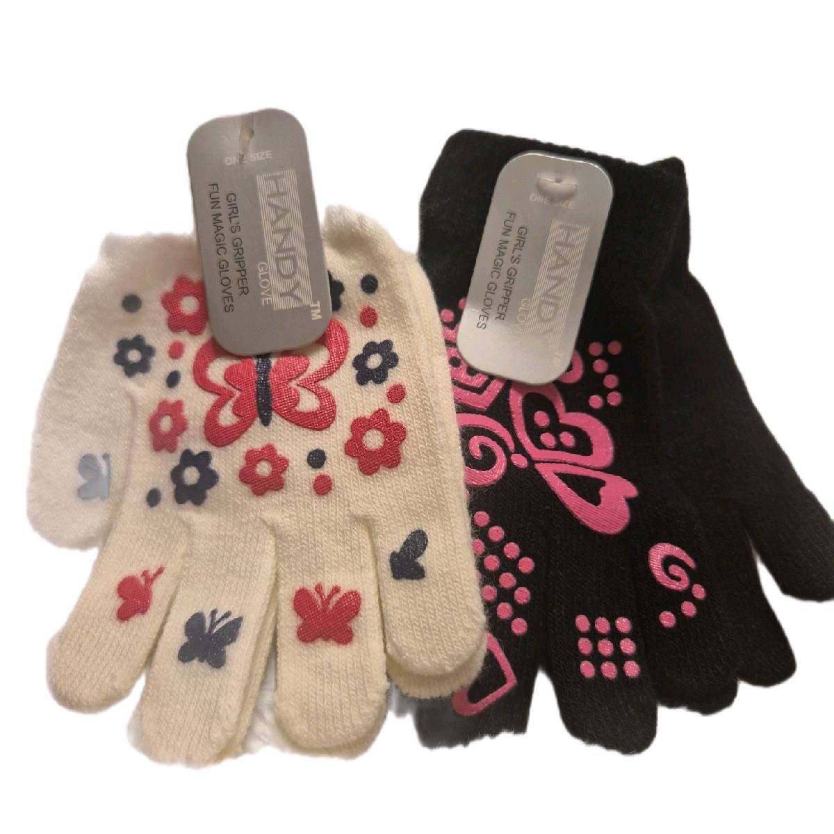 Girls Magic Gripper Gloves - Perfect Accessory for Young Girls
