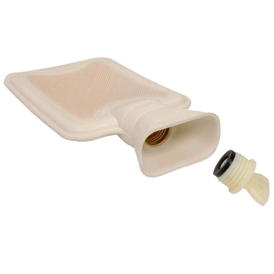 Novelty Christmas Reindeer Hot Water Bottle with Cover - Perfect for Cozy Nights Rubber