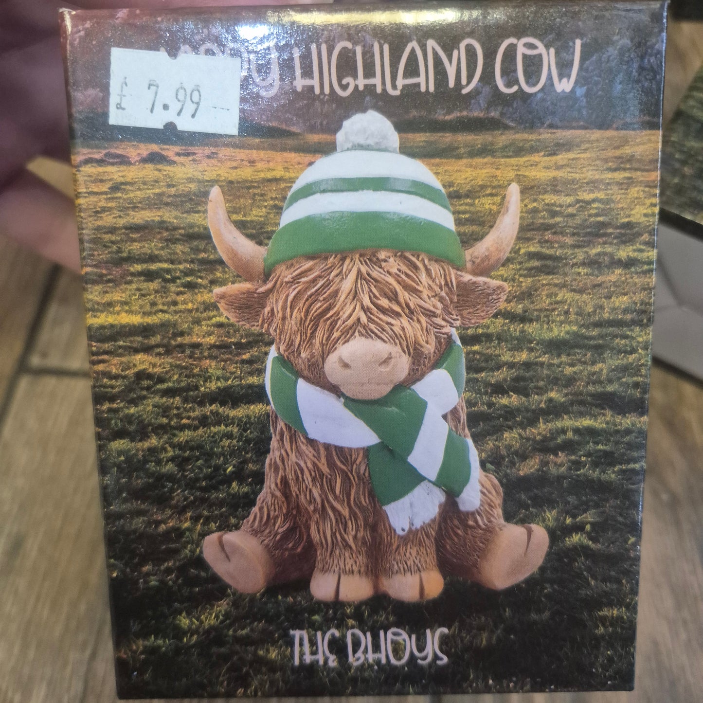 Happy Highland Cow Figurine various designs to choose