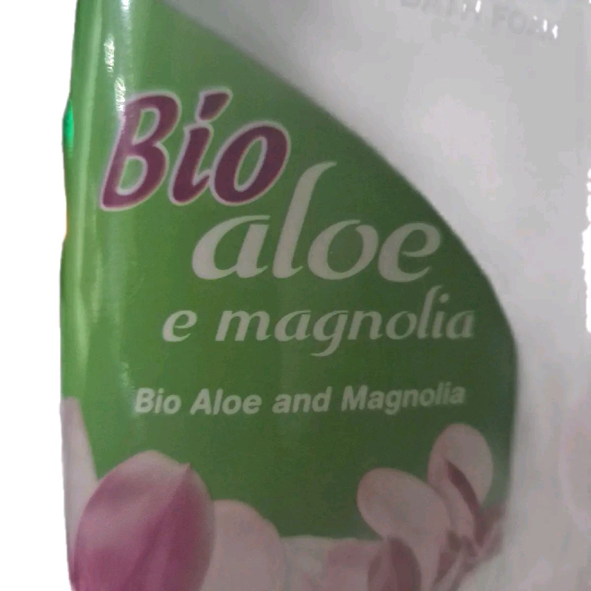 Malizia Bio Aloe and Magnolia Italian Bath Foam