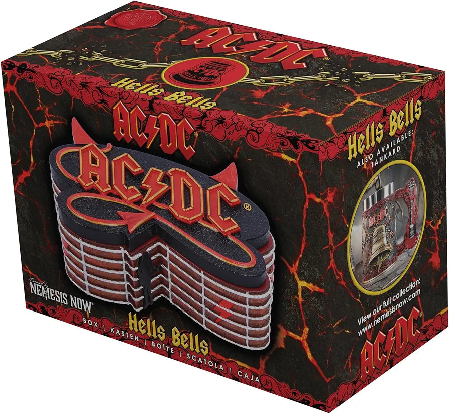 Nemesis Now ACDC Decorative Storage Box, Officially Licensed