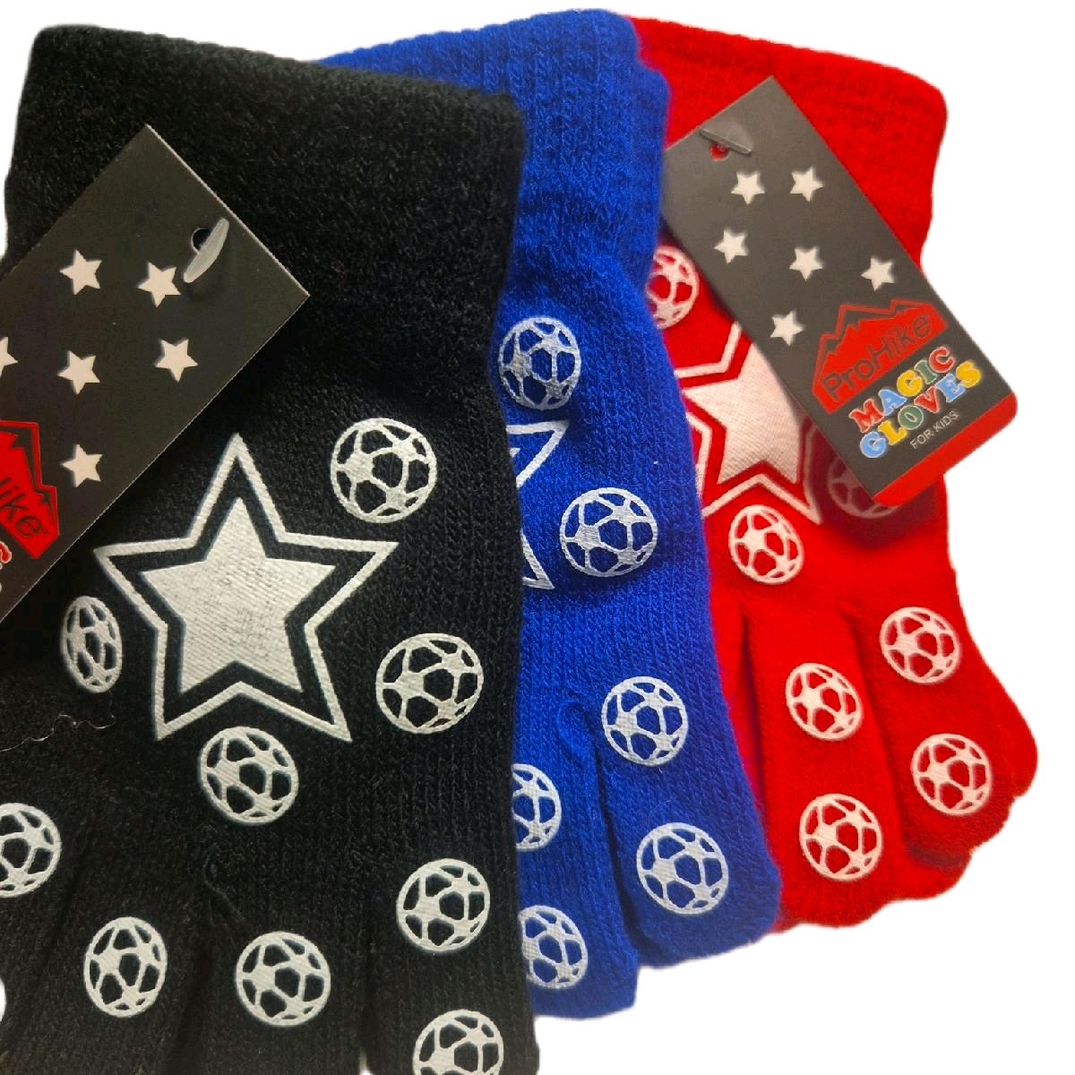 childrens magic gripper football gloves