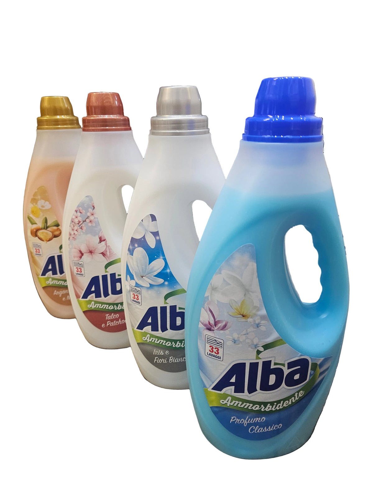 Alba Italian fabric softeners in various scents 1850 ml, suitable for 33 washes