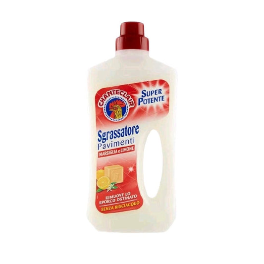 Chanteclair Super Potente Sgrassatore Pavimenti Large household Surface Degreaser Marseille and Lemon 750ml