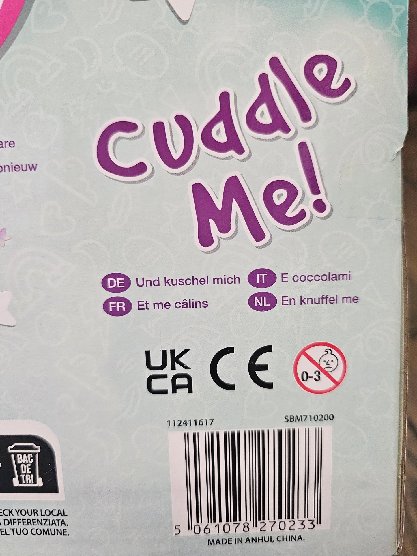 Scribble me soft toy - 3 designs