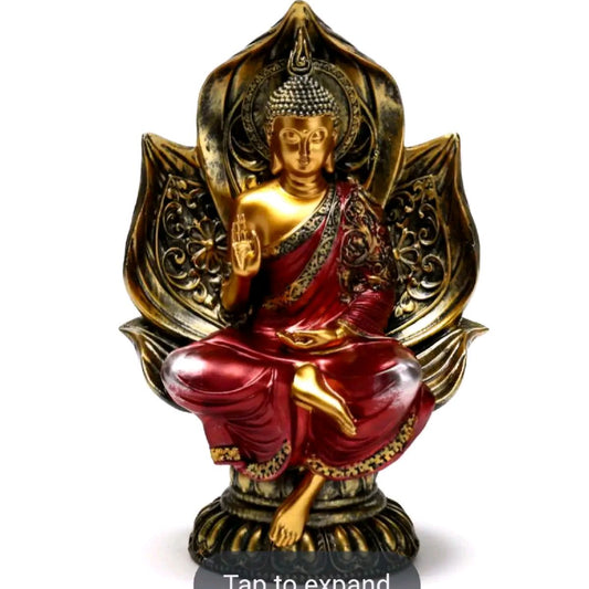 Thai Buddha Seated Lotus Figurine