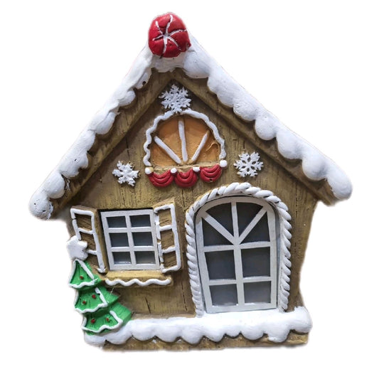 LED Gingerbread House 32cm absolutely beautiful resin house that lights up Decoration