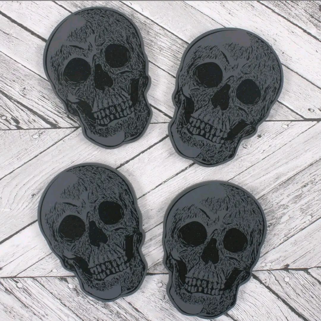Skull Coaster Set of 4