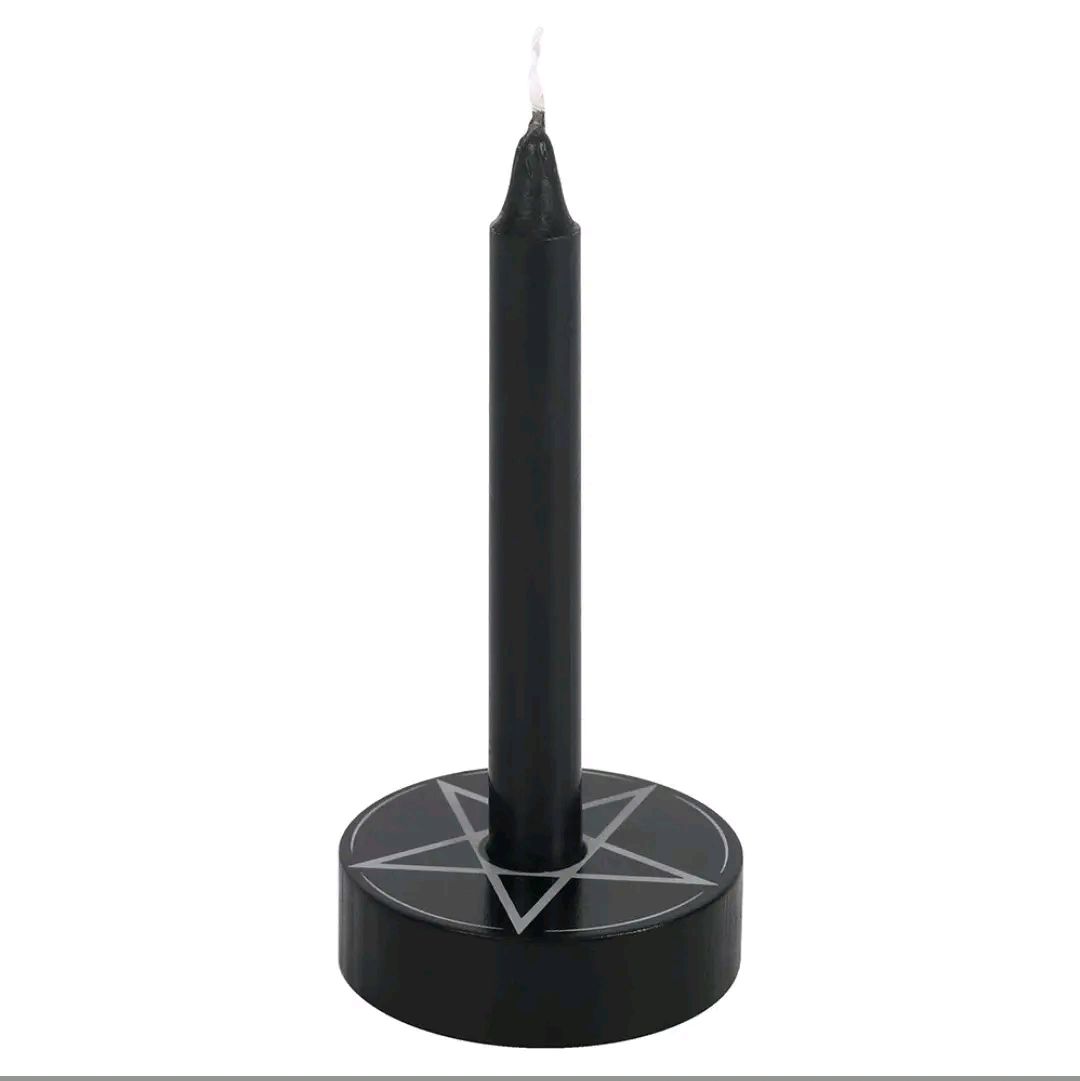 Pentagram Spell Candles Holder