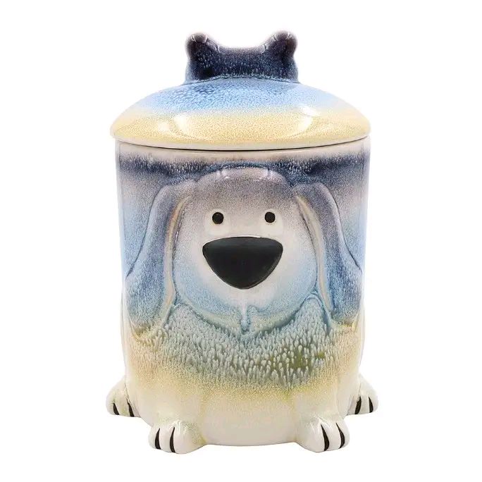 Faithful Friends Dog/Cat Ceramic Jar