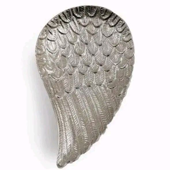 Medium Angel Wings Silver Tray 22cm