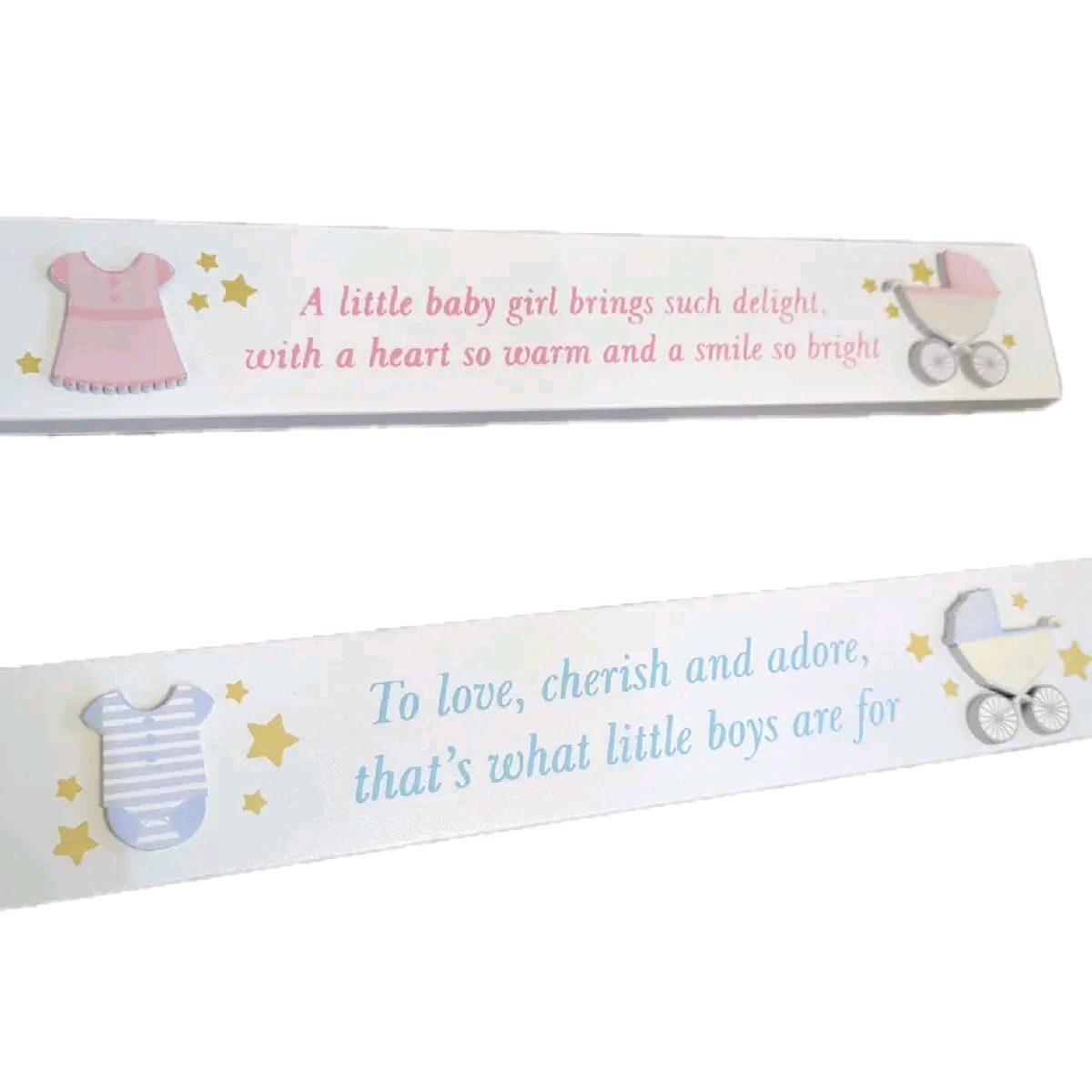 Hello Baby Mini Plaque