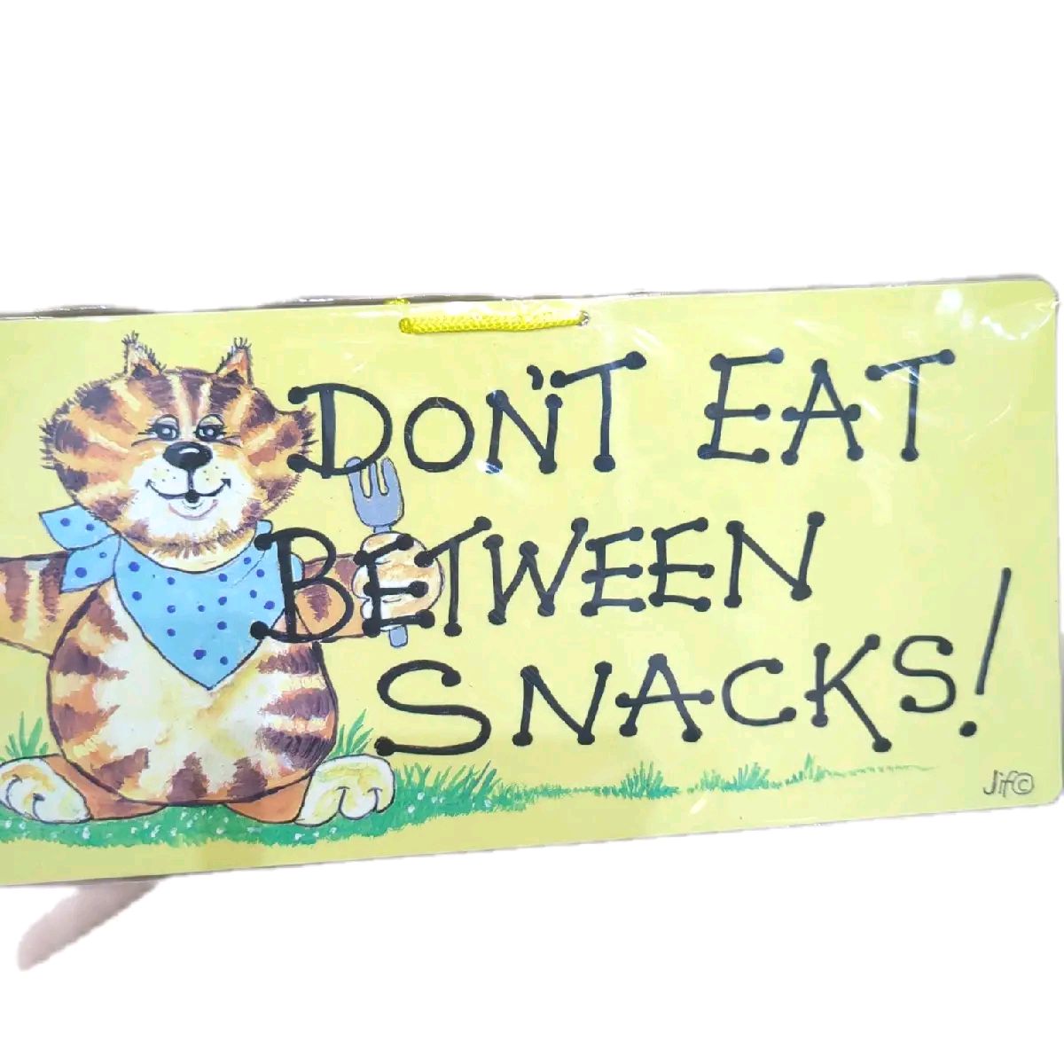 Funny Quote Plastic Sign